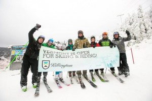 Vermont's ski and snowboard season officially opened yesterday at Killington. (photo: Killington Resort)