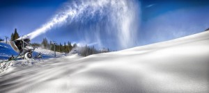 Copper's snowmakers are putting the finishing touches on preparations for Friday's opening day. (photo: Copper Mountain)