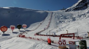 The World Cup venue on the Rettenbach Glacier in Soelden, Austria (photo: FIS)