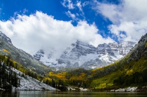 The Maroon Bells on Sept. 23, 2013. (photo: Vital Films)