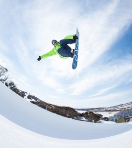 Perisher Athlete, 2011 World Champion Nate Johnston (file photo: Perisher Resort)