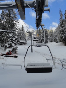 Nearly a foot of new snow at Sipapu, in Vadito, N.M., on Thursday (photo: Sipapu Ski and Summer Resort)