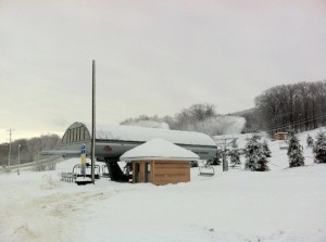 The new Orchard Express chairlift (photo: Blue Mountain)