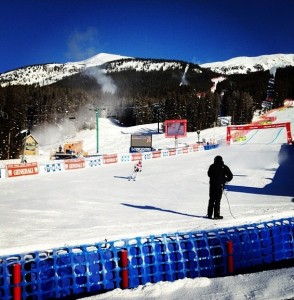 Despite perfect weather, Lindsey Vonn opted to skip today's training run in Lake Louise in favor of rest ahead of Friday's downhill. (photo: U.S. Ski Team)