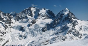 Piz Bernina and the Tschierva Glacier (file photo: Daniel Schwen)