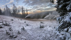 Copper Mountain's snowmakers have been making progress, but not enough to open for the season on Nov. 6 as originally scheduled. (photo: Tripp Fay/Copper Mountain Resort)