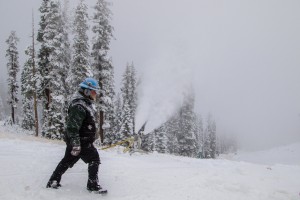 Northstar's snowmakers have been gearing up for an early opening. (photo: Vail Resorts)