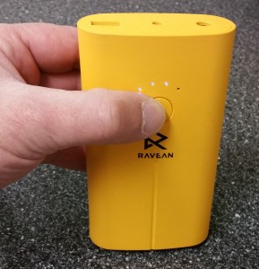 Ravean's 12-volt battery pack. (photo: FTO/Marc Guido)