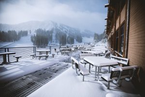 It sure looked like winter today at Mt. Rose Ski Tahoe. (photo: Mt. Rose Ski Tahoe)