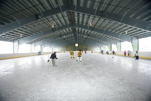 The Ice House skating rink at Okemo. (file photo: Okemo Mountain Resort)