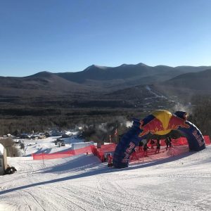 Monday's Rev Tour setup. (photo: Waterville Valley Resort)