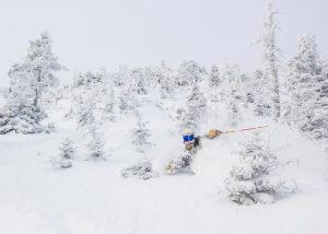 The snow was deep at Vermont's Jay Peak throughout the holiday week. (photo: Jay Peak Resort)