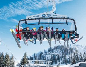 A new high-speed six-passenger chairlift similar to this one will be installed this summer at Eldora Mountain Resort in Colorado. (photo: Doppelmayr)