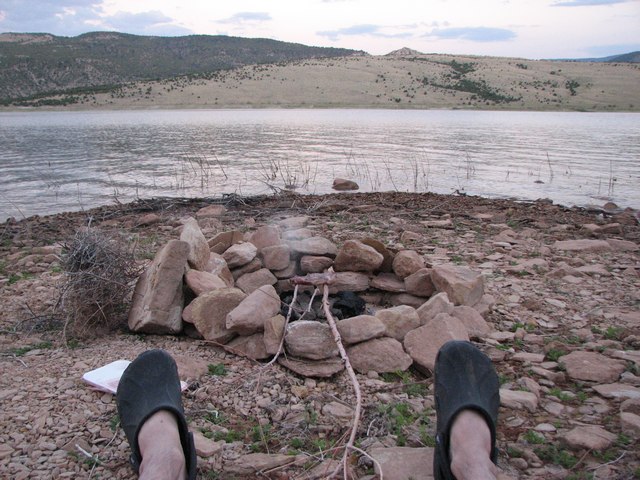 16 flaming gorge making dinner at camp 080719.jpg