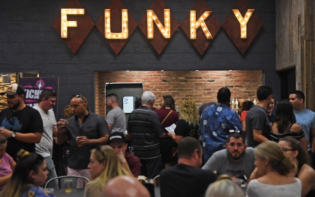 The Funky Buddha Brewery in Oakland Park recently marked its 11th anniversary in Oakland Park. (Jim Rassol/South Florida Sun Sentinel file)