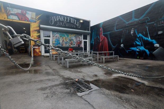 J. Wakefield Brewing is scheduled to close Sunday, Oct. 27, after nearly a decade in business. (Mike Stocker/South Florida Sun Sentinel)