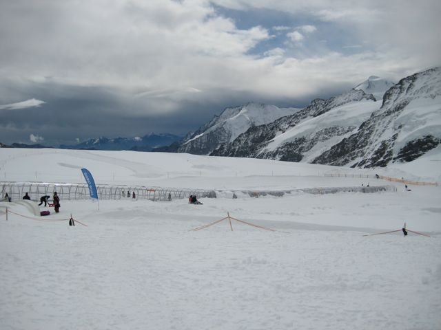 We tubed on the glacier, there is a ski run on the other side.jpg