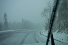 The drive home down LCC  Snowbird May 3 4inches.jpg