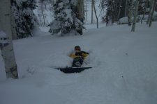 Powder Mountain Dec29th 10-20 inches First Pow Turns of his life.jpg