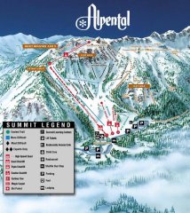 Alpental Trail Map