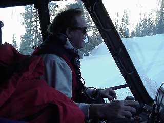 Steve Roth at the controls