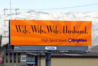 Brighton's latest ad campaign upset some of Utah's Mormon population. (photo: Reuters/Rick Wilking)