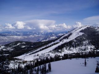 Red Mountain, as seen from Granite Mountain.