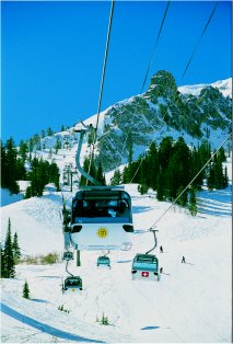 The Middle Bowl Express gondola. (photo: David Crim)