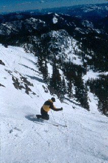 If you're looking for steeps, you'll find them in the East Bowls. (photo courtesy Montana Snowbowl)