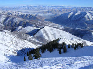Bishop's Bowl sits atop 2,150 vertical feet of ski and snowboard terrain at Utah's Sundance Resort. (photo: FTO/Marc Guido)
