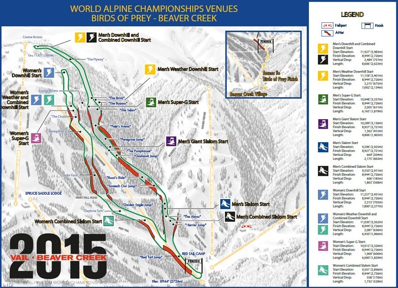 Women’s 2015 Downhill Construction Begins at Beaver Creek | First