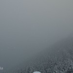 There's not much to see today from Banff's Sulphur Mountain Gondola (photo: Explore Rockies Activity Centre)