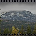 Snow dusts the Cirque above Kirkwood today (photo: Kirkwood Mountain Resort)