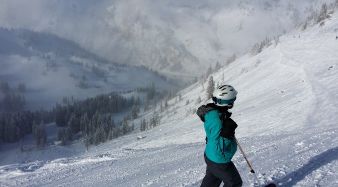 The High Traverse and Sunspot at Alta on Friday afternoon. (FTO photo: Marc Guido)