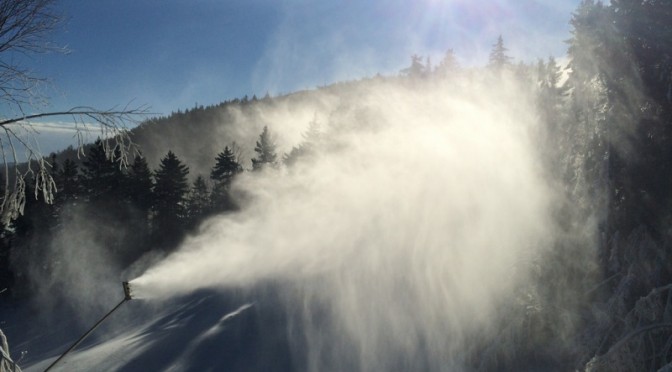 Sunday River in Maine is ready to go this morning (photo: Sunday River Resort)