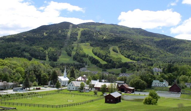 The village of Brownsville in the Town of West Windsor with Mt. Ascutney beyond. (photo: Town of West Windsor, Vt.)