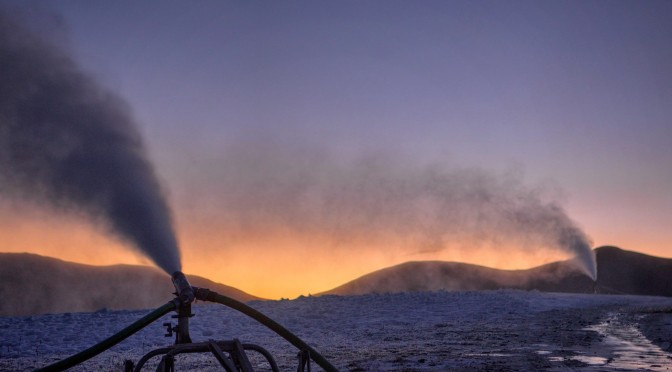 Unseasonably warm weather in Colorado this fall has limited snowmaking opportunities at Copper Mountain. (photo: Copper Mountain)