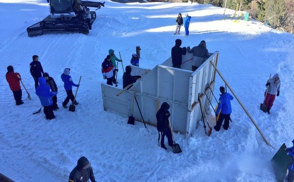 Aerial Site Build Begins at Utah Olympic Park