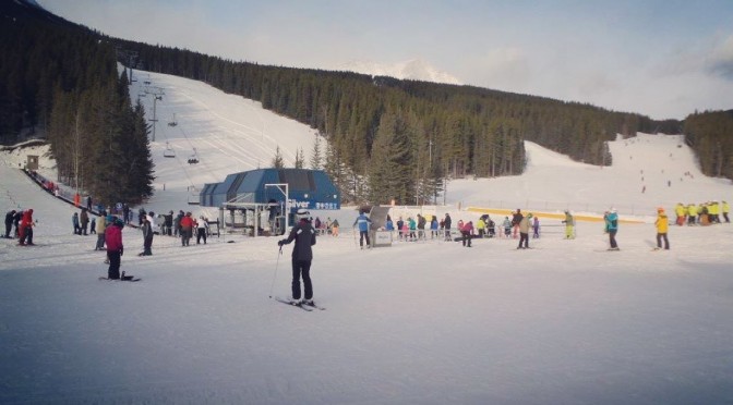 Nakiska Ski Area on Monday. (photo: Nakiska)