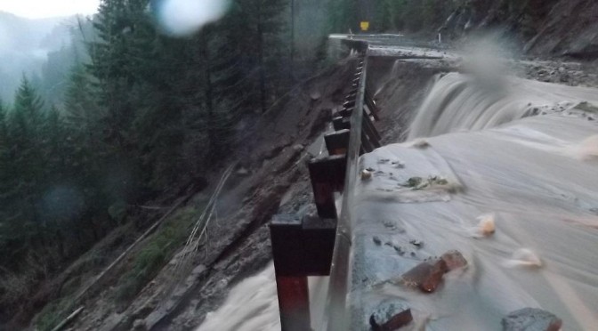 Storm Damage Severs White Pass