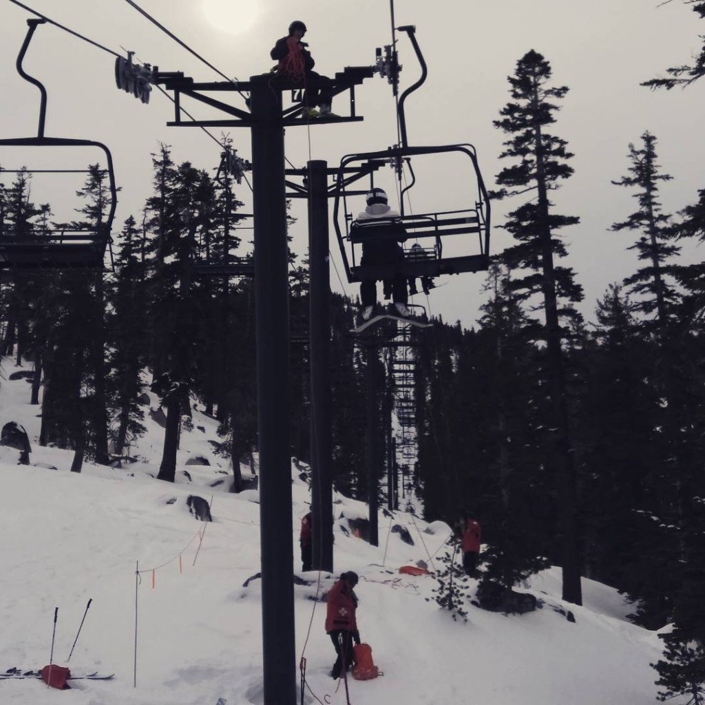 Heavenly Evacuates Lift After Chair Falls To The Ground | First Tracks ...