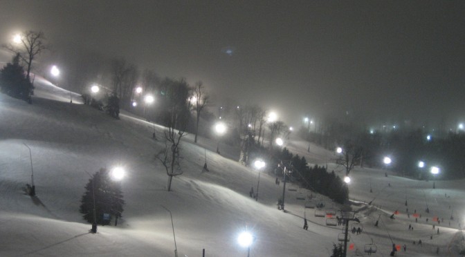 Night skiing at Seven Springs. (file photo: The93owner)