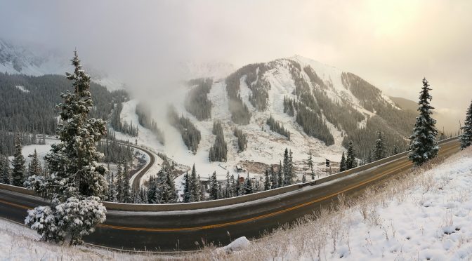 A-Basin this morning. (photo: Dave Camara/Arapahoe Basin Ski Area)