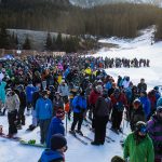 Opening day at Colorado's Arapahoe Basin Ski Area, Oct. 21, 2016. (photo: Dave Camara)