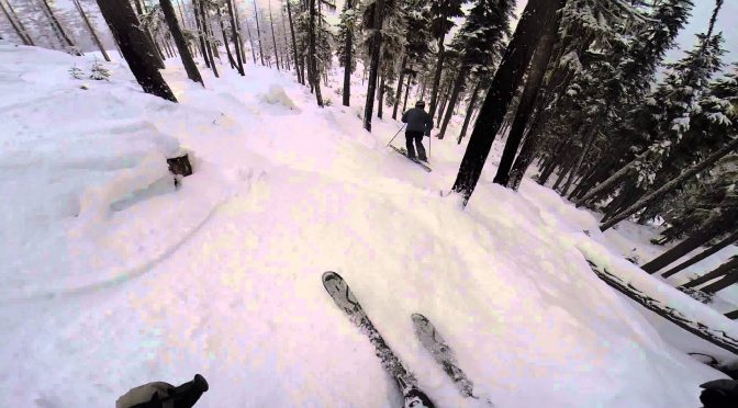 Arthur's Choice on Blackcomb Mountain. (image: YouTube screen cap)