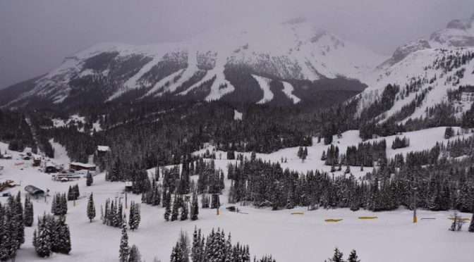 Sunshine Village is more than ready for first chair. (photo: Sunshine Village)