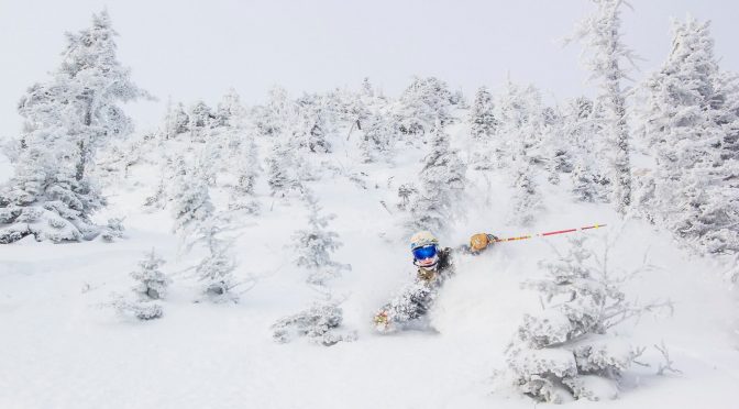 The snow was deep at Vermont's Jay Peak throughout the holiday week. (photo: Jay Peak Resort)