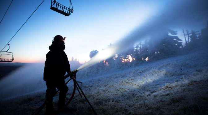 Killington Starts Making Snow